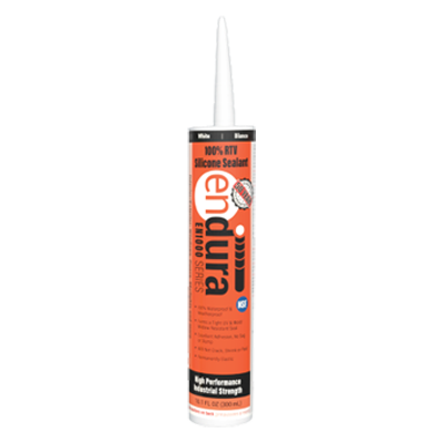 Endura White 100% RTV Silicone Sealant