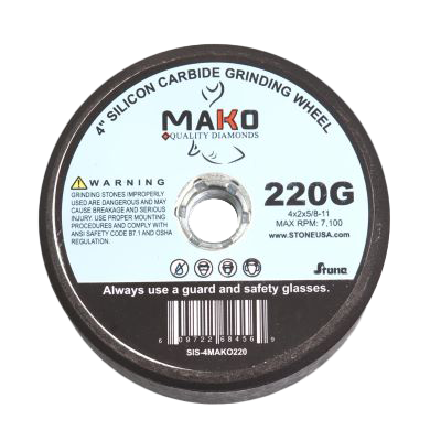 4" x 2" Stone Mako Silicon Carbide 220G