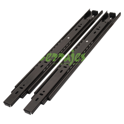 Cerrajes 14" Full-Extension Slides 350mm Black