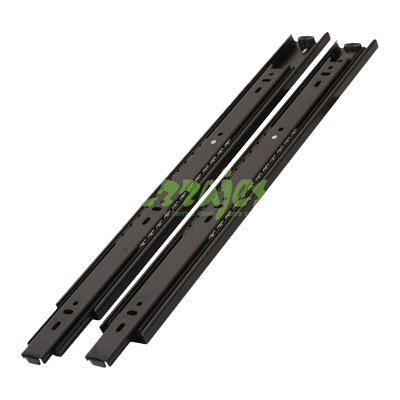 Cerrajes 16" Full-Extension Slides 400mm Black