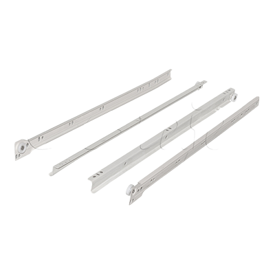 20" Drawer Slides 500mm White Cerrajes 
