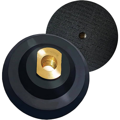  4" Flexible Backer Pads Rubber