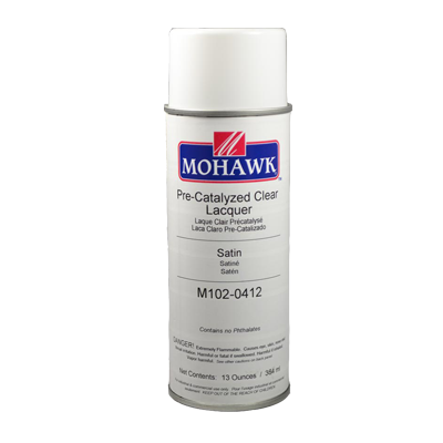 Pre-Catalyzed Clear Finish Satin