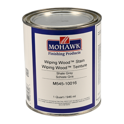 Wiping Wood Stain Shale Grey