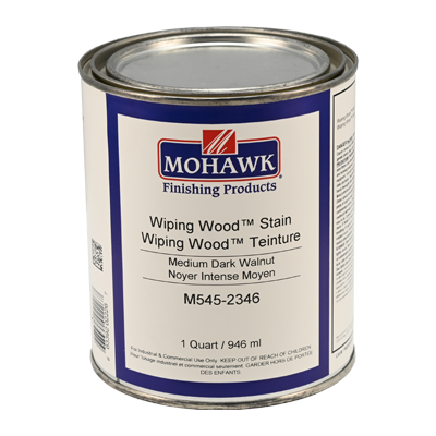 Wiping Wood Stain Medium Dark Walnut