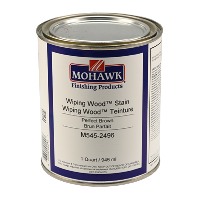 Wiping Wood Stain Perfect Brown