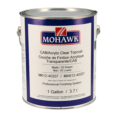 Cab/Acrylic Clear Topcoat Matte 20 Sheen