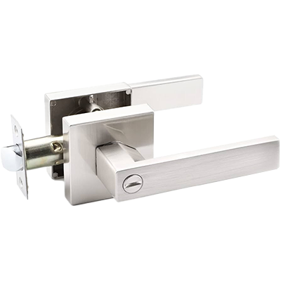 Bed & Bath Door Lock Lever Square