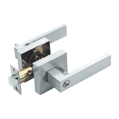 Entry Door Lock Square Lever 