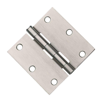 Stainless Steel Door Hinge 3.5" x 3.5" Brushed Nickel