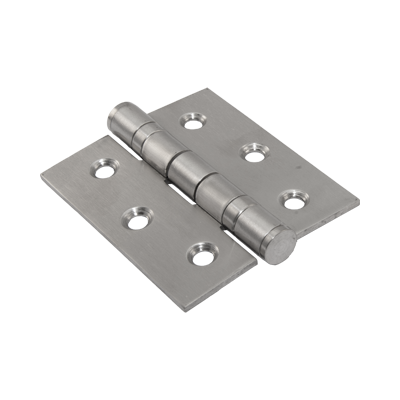 Stainless Steel Door Hinge 3" x 2.5" Brushed Nickel