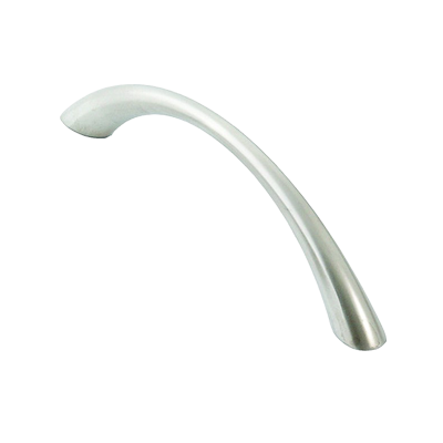 96mm Arched Brushed Nickel Handle