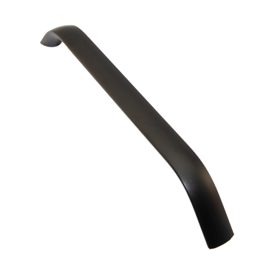 160mm Beveled Aluminum Matte Black Handle
