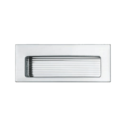85mm Rectangular Recessed Stainless Steel Handle