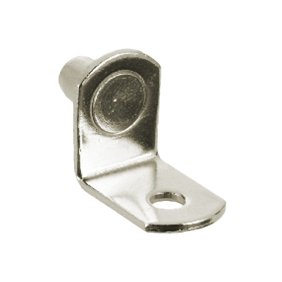 L-Shaped Shelf Support 5mm Nickel