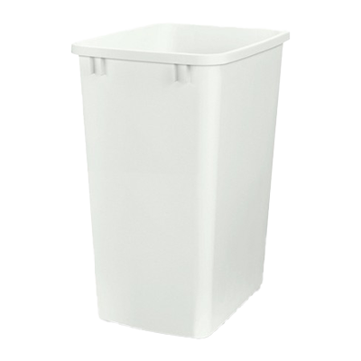 50 Qt Waste Bin White
