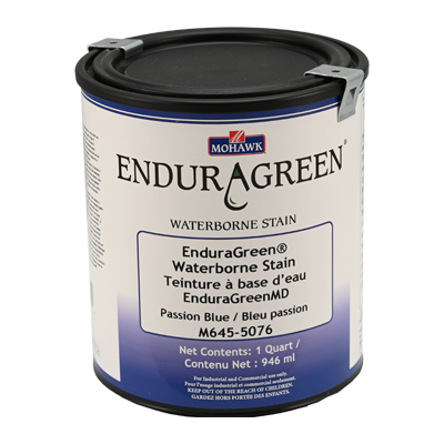 EnduraGreen Waterborne Stain Passion Blue Qt