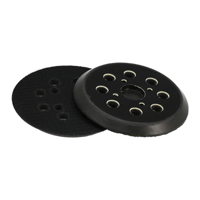 5" Sander Replacement Pad Triple Mount 8 Hole Hook & Loop