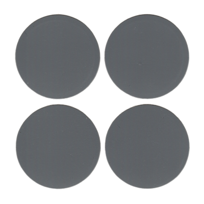 Screw Hole Covers Texture Gray