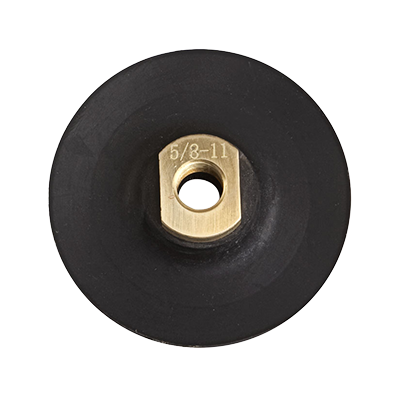 [1614-6449] 4" Rubber Back-Up Pad Super Flexible	