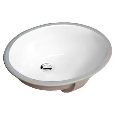 [2648-0412] Syrma Undermount Lavatory Sink White