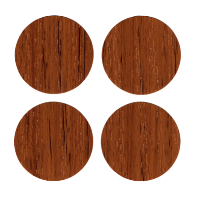 [SCHC124] Screw Hole Covers Walnut