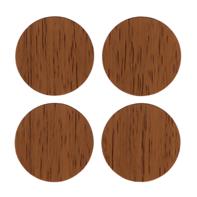 [SCHC165] Screw Hole Covers Tropical Mahogany 2