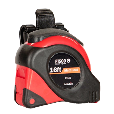[BT16E] Fisco Big T Tape Measure 3/4" Wide x 16' Long 