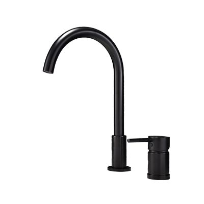 [TDF2951-BLK] Rialta Matte Black Bar/Prep Faucet