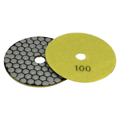 [TPP0100-DRY] 100 Grit Dry Polishing Pad Granite