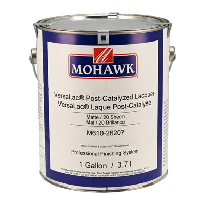 [M610-26207] Versalac Post-Cat Lacquer Matte 20 sheen