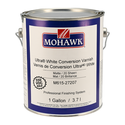 [M615-27207] Ultra White Conversion Varnish Matte 20 Sheen