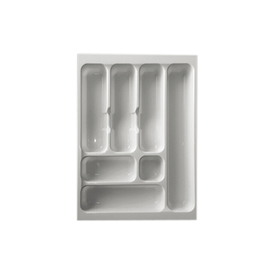 [TCT0301-350] Cutlery Tray Plastic White 350mm x 550mm x 55mm