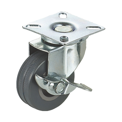 [TCW3840-002] Heavy Duty Castor Wheel 2" Gray