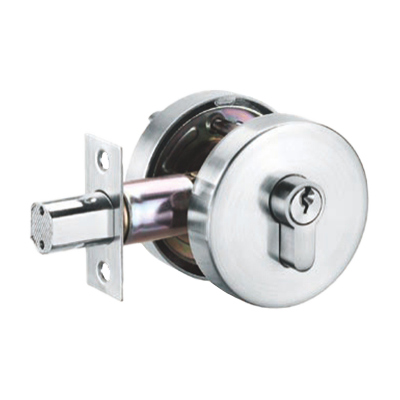 Entry Door Lock Round Deadbolt | Timberman Designs