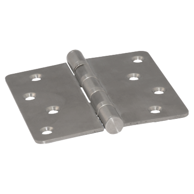 [THG4410-040] Stainless Steel Door Hinge 4" x 4" Brushed Nickel