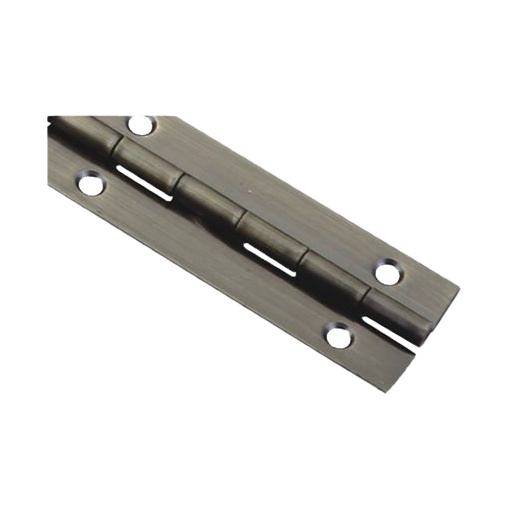 [THG8010-072] Piano Hinge Plated 72" x 1.5"