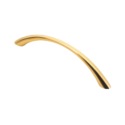 [THL2165-096] 96mm Arched Gold Handle