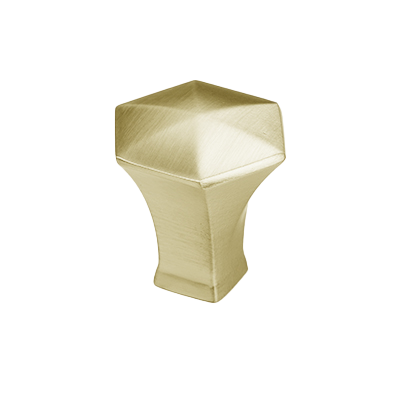 [THL2375-032] 32mm Modern Matte Gold Knob