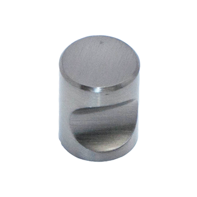 [THL3817-020] 20mm Notched Round Aluminum Knob