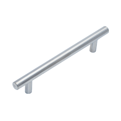 [THL4010-128] 128mm Hollow Stainless Steel Rod Handle