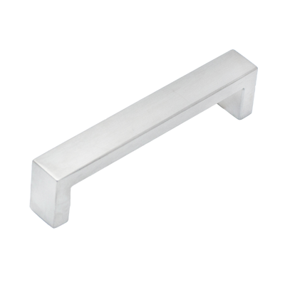 [THL4190-128] 128mm Flat U-Shaped Stainless Steel Handle