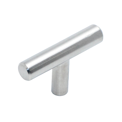 [THL4230-055] 40mm Modern Stainless Steel Rod Knob