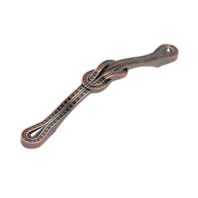 [THL6868-128] 128mm Oil Rubbed Bronze Knotted Handle
