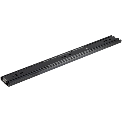 [TSL3453-024] 24" Full-Extension Sidemount Drawer Slide Black