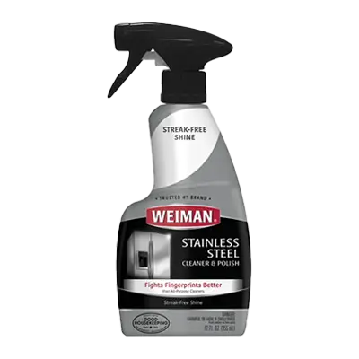 [WEI076] Weiman Stainless Steel Cleaner & Polish, 12oz