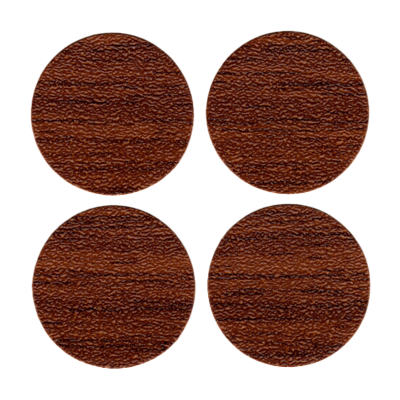 [SCHC101] Screw Hole Covers Dark Walnut