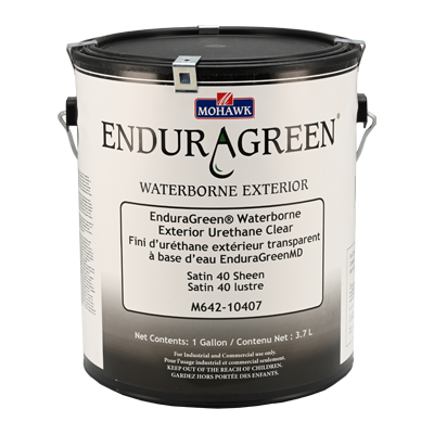 [M642-10407] EnduraGreen Exterior Urethane Clear Satin 40 Sheen