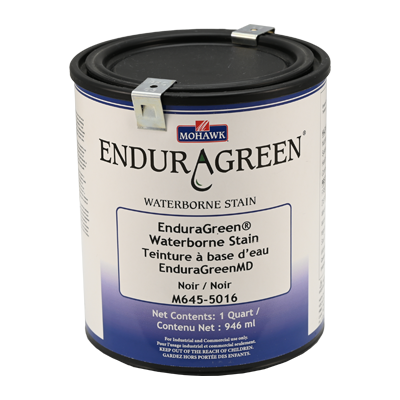 [M645-5016] EnduraGreen Waterborne Stain Noir Qt