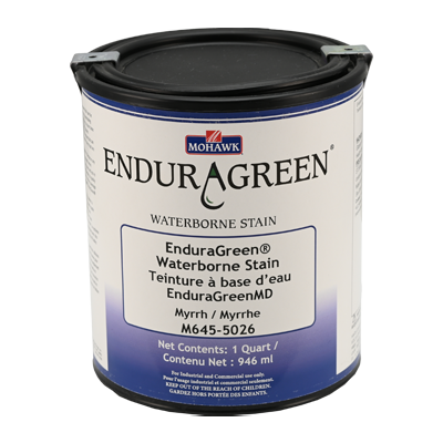[M645-5026] EnduraGreen Waterborne Stain Myrrh Qt